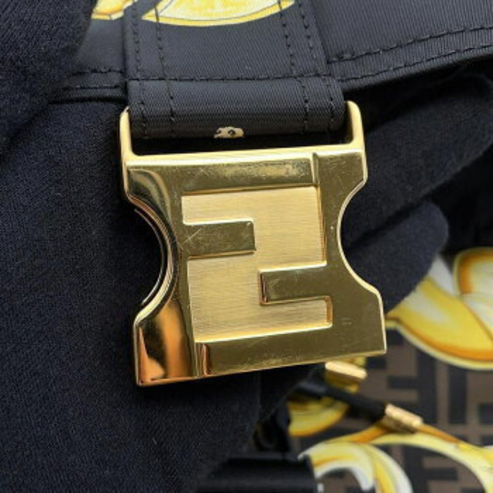 Fendi Backpack Versace Black Bag - image 8